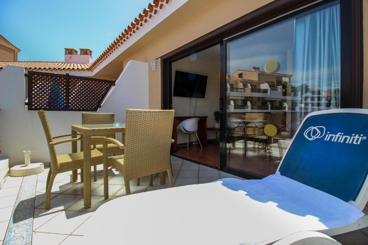 Apartment On Top Floor With Heated Pool In Golf Del Sur San Miguel de Abona Eksteriør billede
