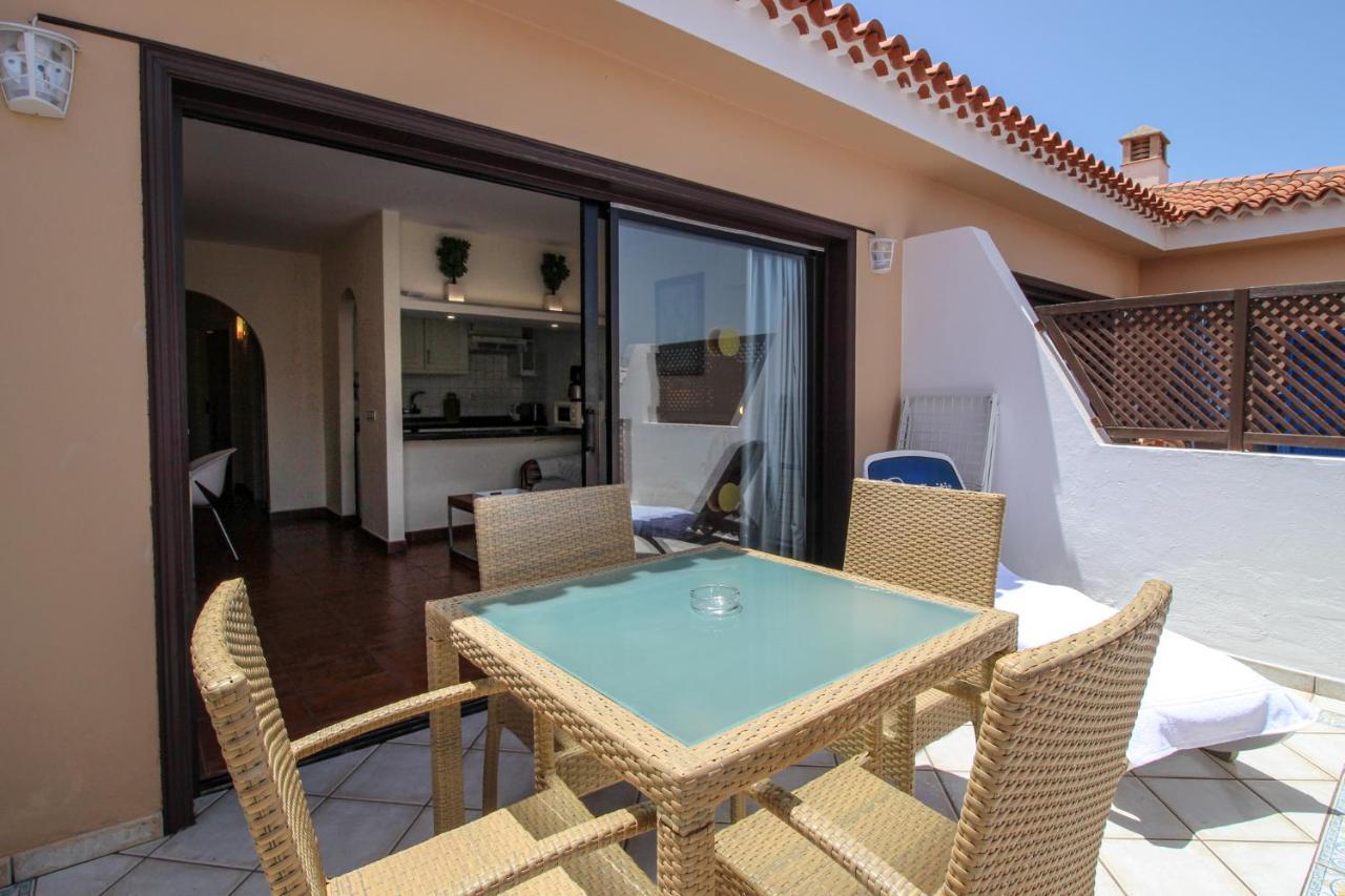 Apartment On Top Floor With Heated Pool In Golf Del Sur San Miguel de Abona Eksteriør billede